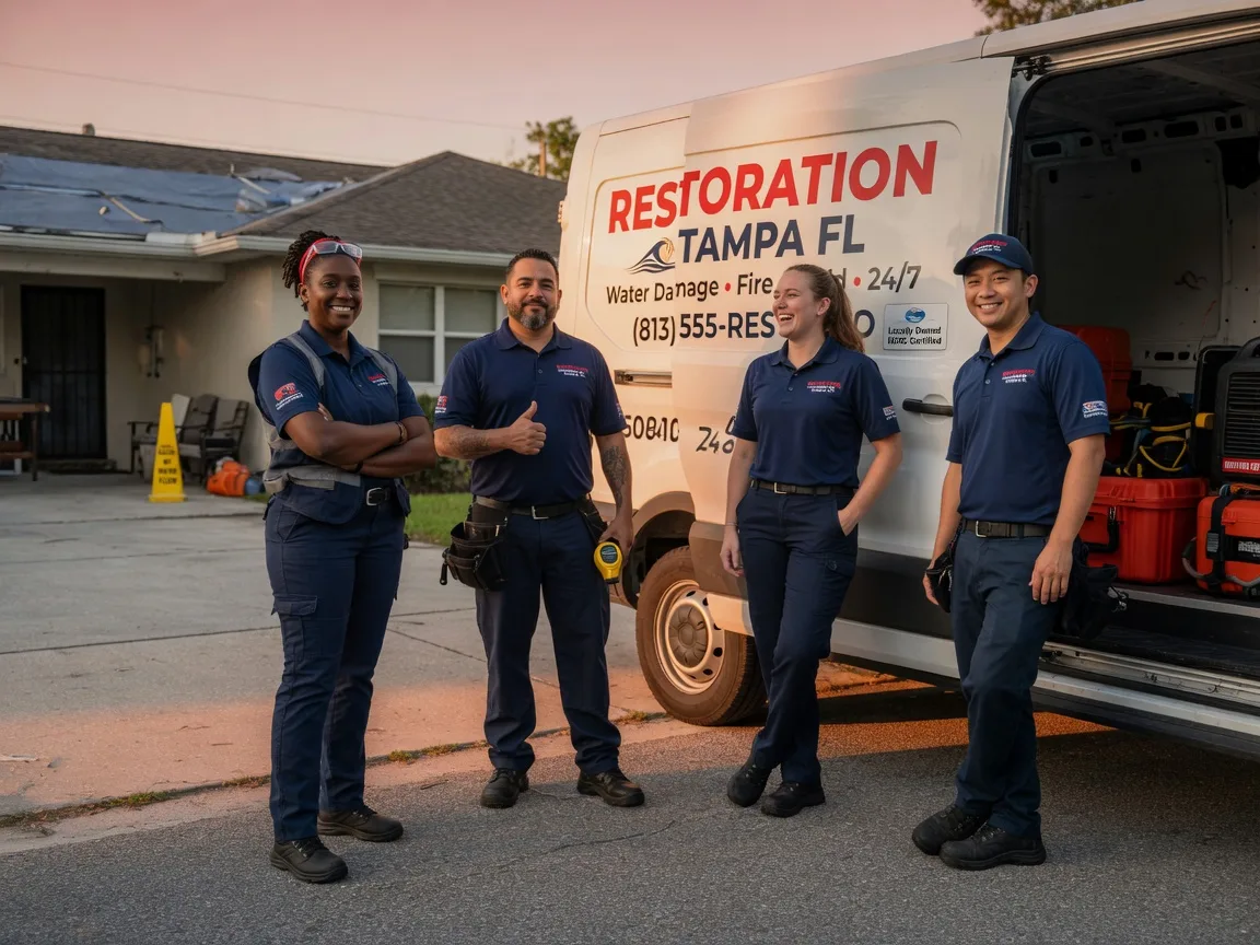 Water Damage Restoration company in Commercial Point, OH